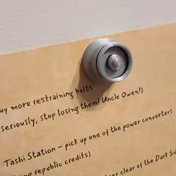 Restraining Bolt Fridge Magnet 3d model