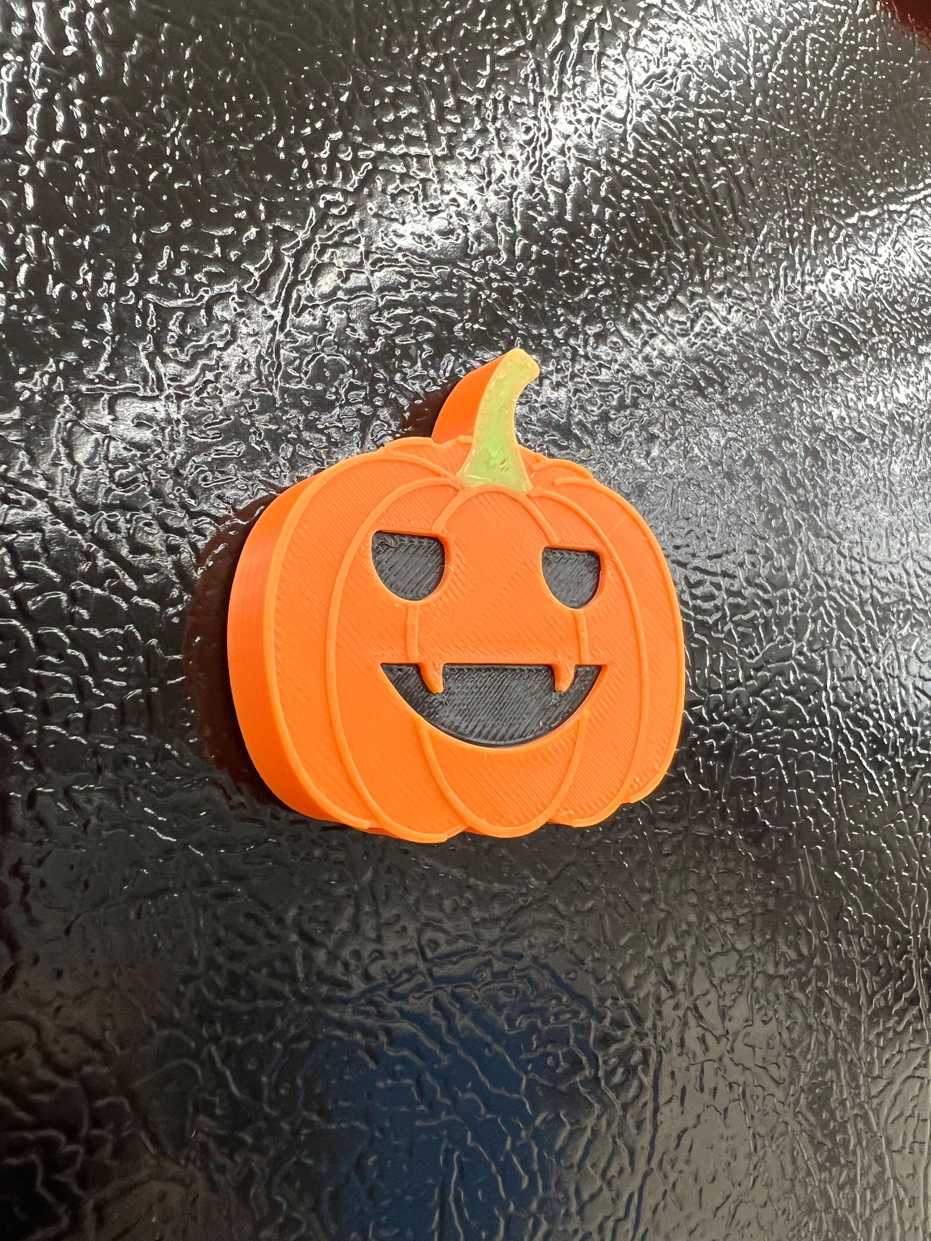 spooky fridge magnets - Sleepy vampire - Print in place 3d model