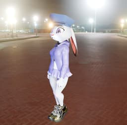 Bunny Cop v2.0 3d model