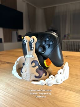 Universal Controller Stand - Inspired by Luffy from One Piece - Fan Art 3d model
