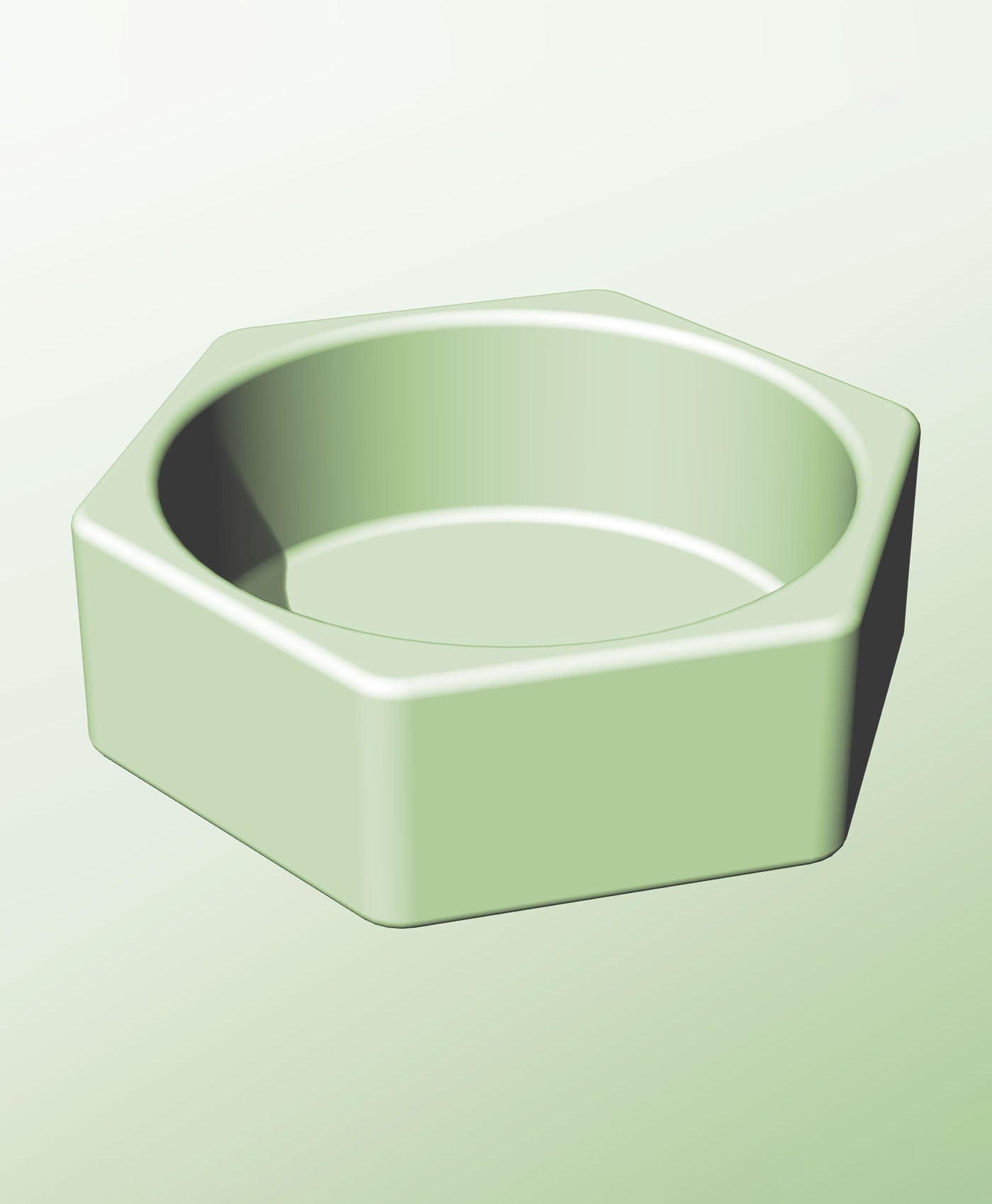 CH128-50 Modular stacking container for modern home decor 3d print stl 3d model