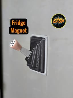 3 Speed Shifter Fridge Magnet 3d model