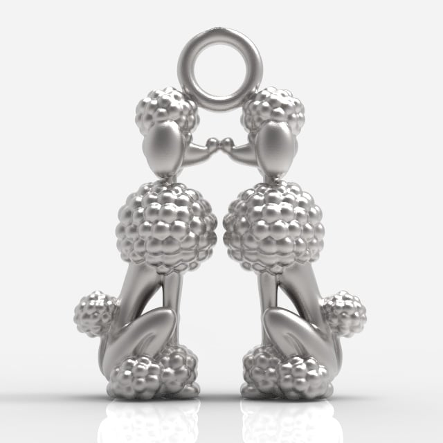 POODLE PENDANT 3d model