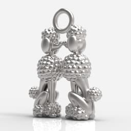 POODLE PENDANT 3d model