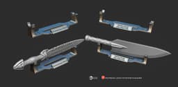 Knife stands 3d model