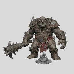 Iris and Orin - Mawhide Camp Boss STL - Brute Raider Camp 3d model