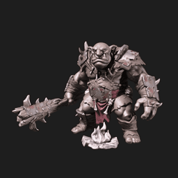 Iris and Orin - Mawhide Camp Boss STL - Brute Raider Camp 3d model