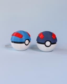 Great Ball Fidget Clicker Keychain 3d model