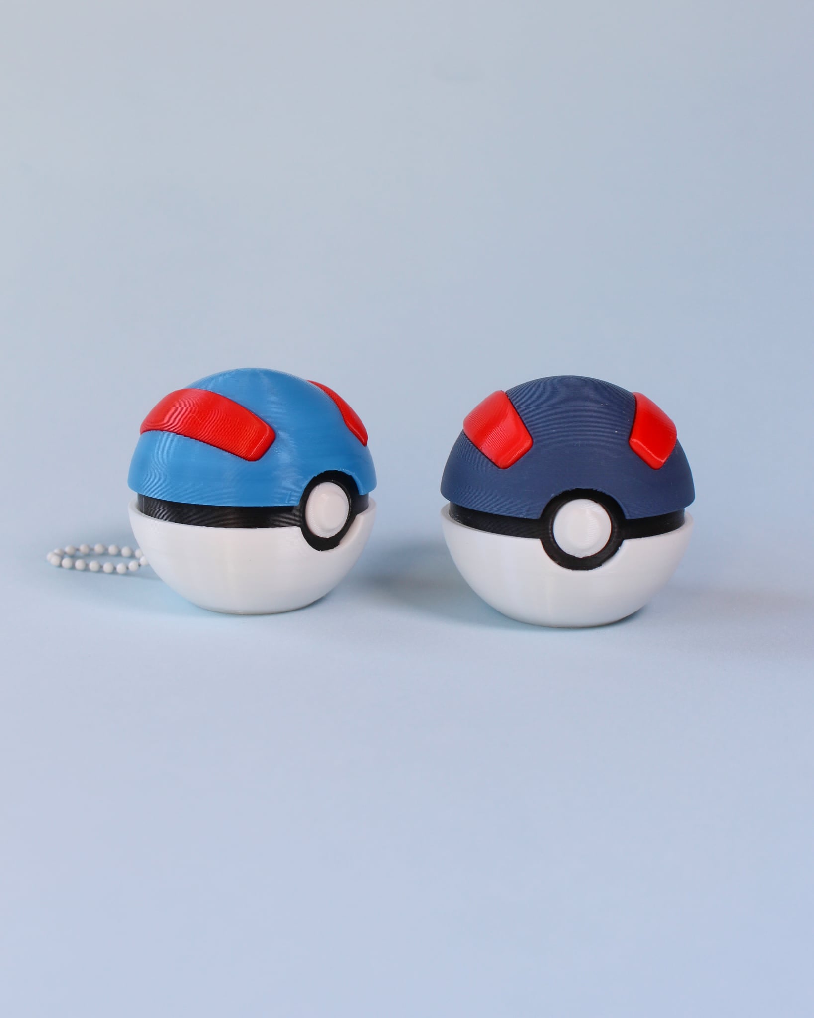 Great Ball Fidget Clicker Keychain 3d model
