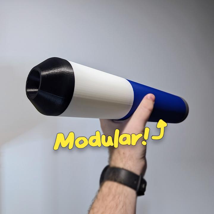 Modular Didgeridoo 3d model