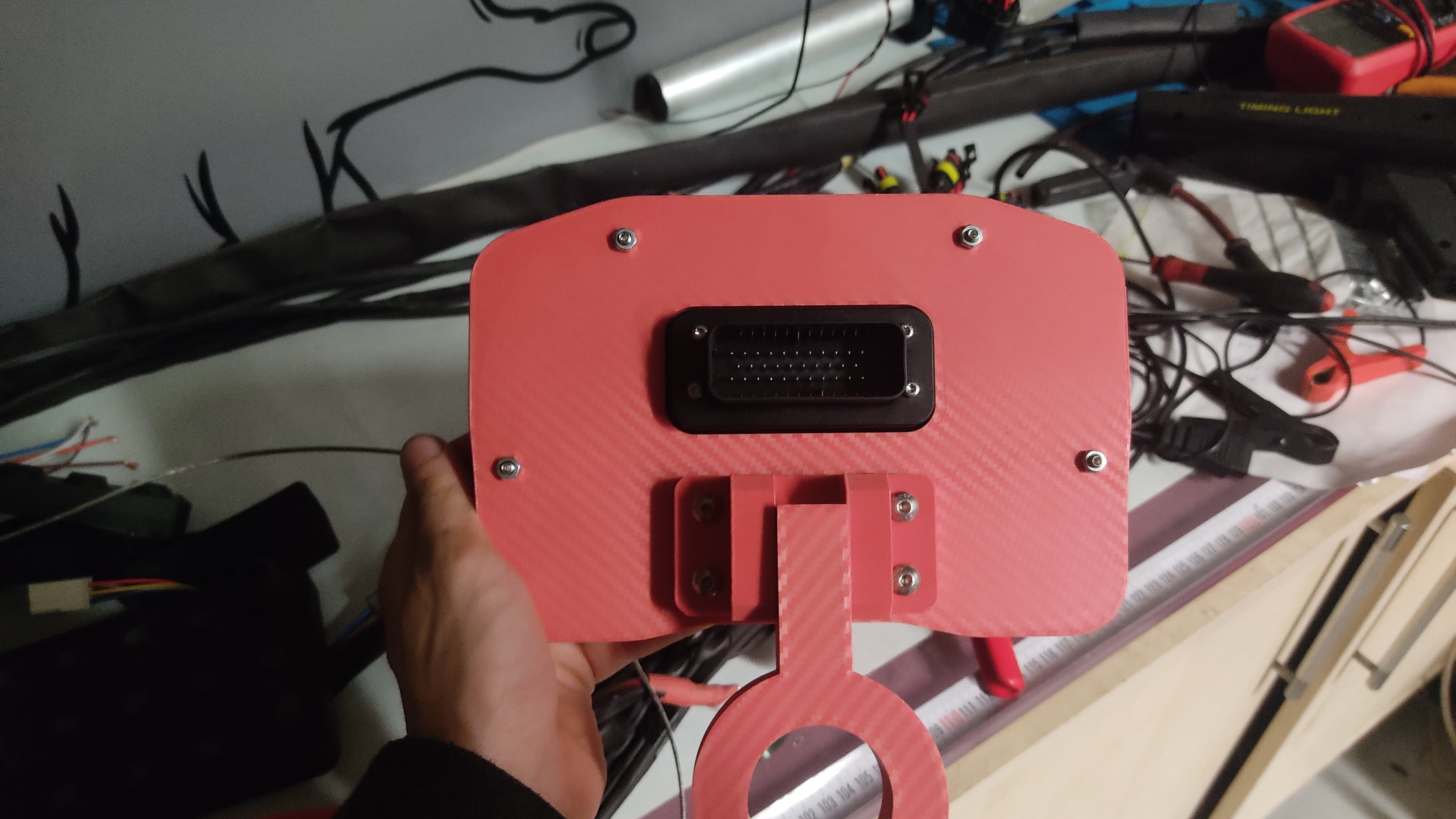 ECUMASTER ADU7 Display Holder 3d model