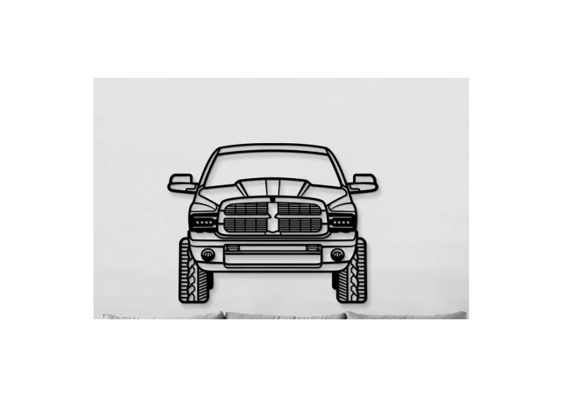 RAM - 2500 2003 Wall Art 3d model