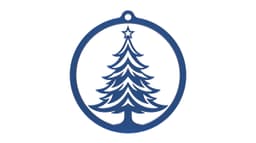 Christmas Tree Ornament 3d model