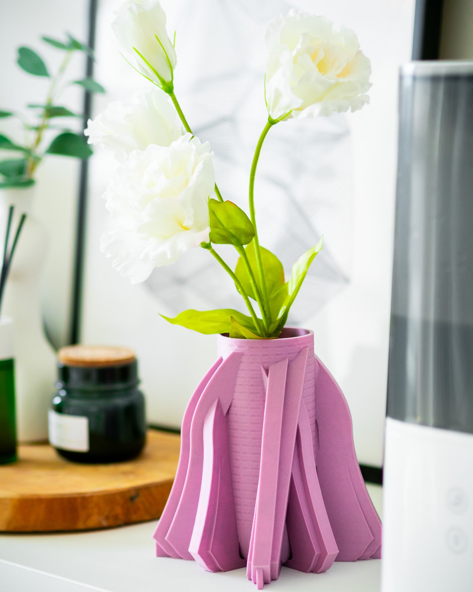 Voidbloom – Modular Sci-Fi Vase 3d model