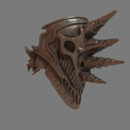 Gloryhammer Space shoulder-cosplay 3d model