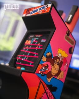 ARCADE MACHINE - RETRO GAMES (PEN HOLDER) 3d model