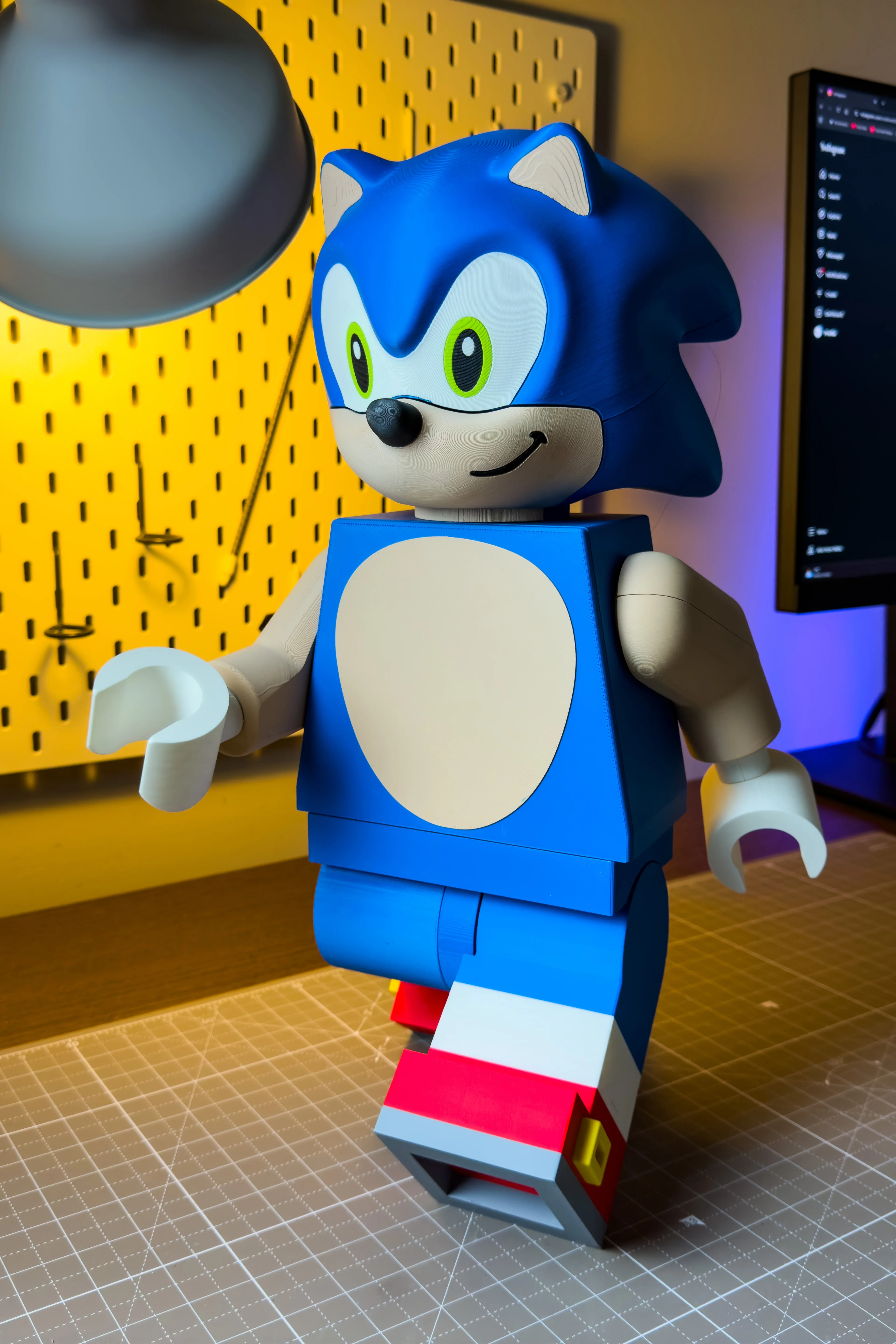 Sonic the Hedgehog Modular Figure 3d model