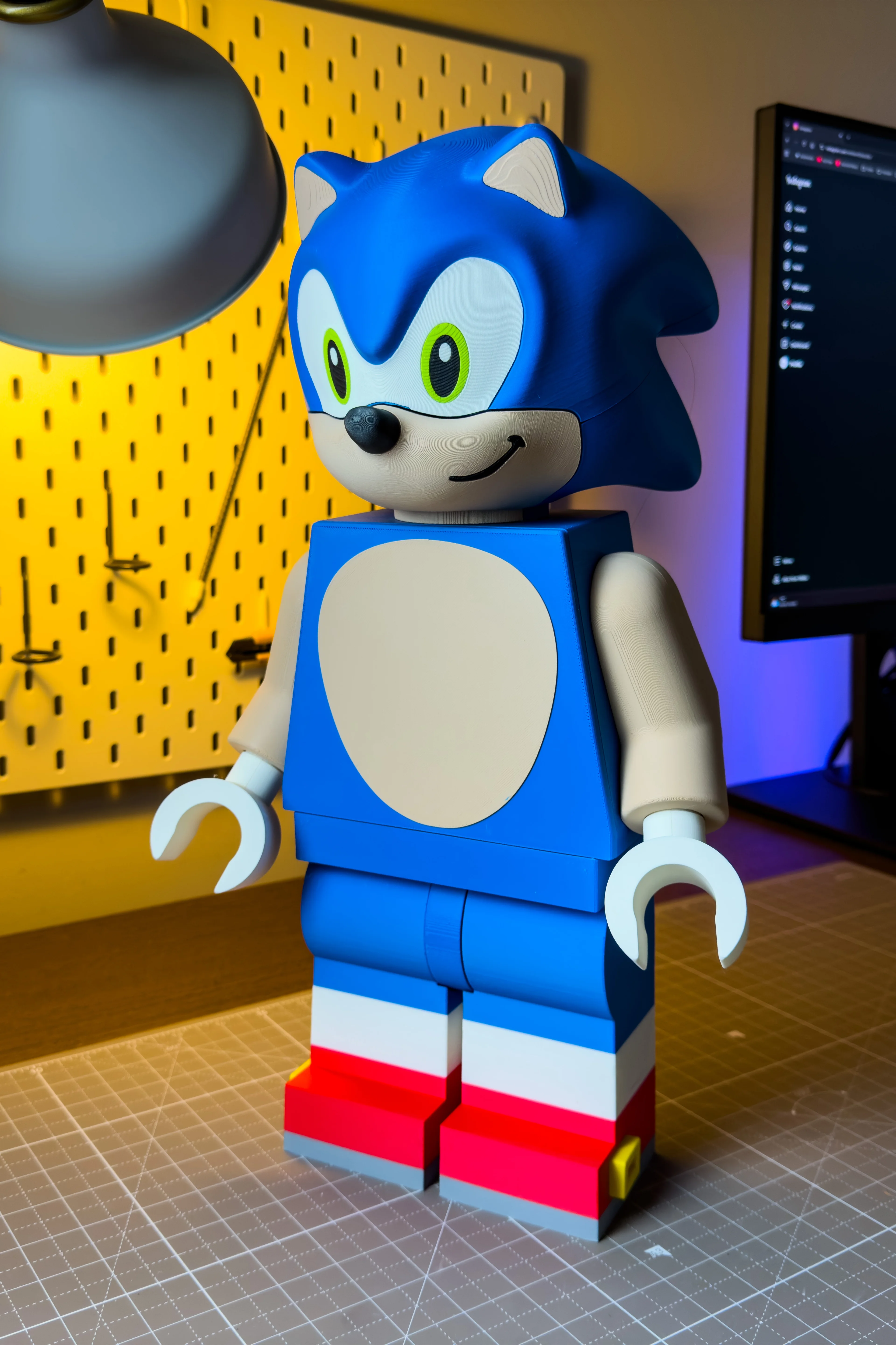 Sonic the Hedgehog Modular Figure 3d model