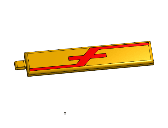 Tact Op Destiny Pendent 3d model