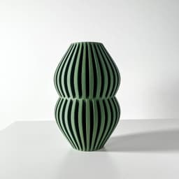 The Rox Vase, Modern and Unique Home Decor for Dried and Preserved Flower Arrangement | STL Fil 3d model