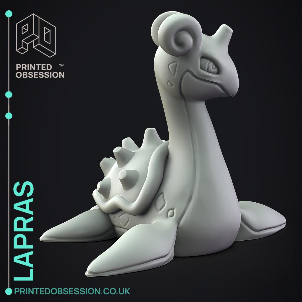 Lapras - Pokemon - Fan Art 3d model