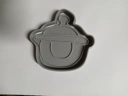 Pacifier Cookie Cutter.stl 3d model