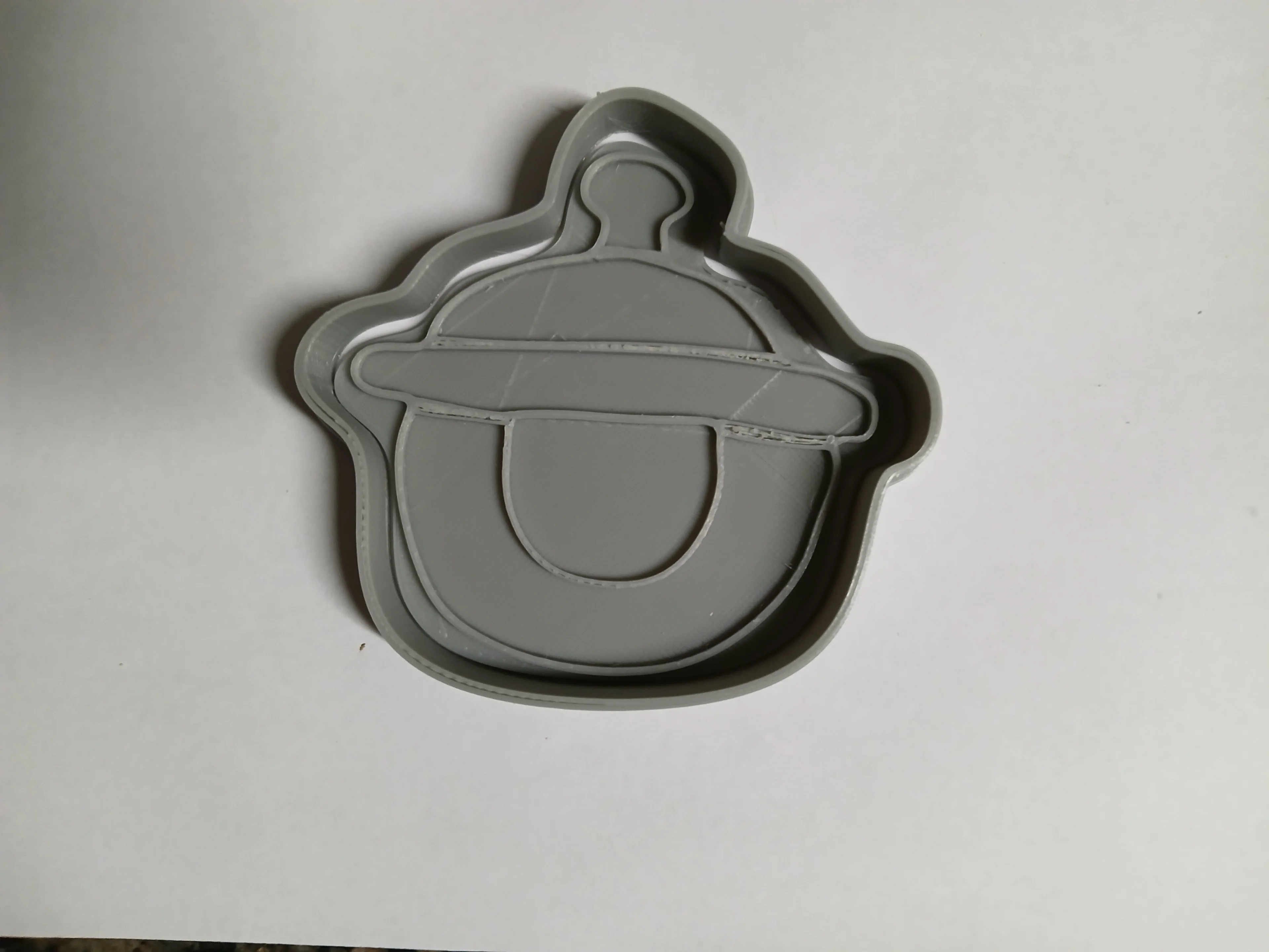 Pacifier Cookie Cutter.stl 3d model