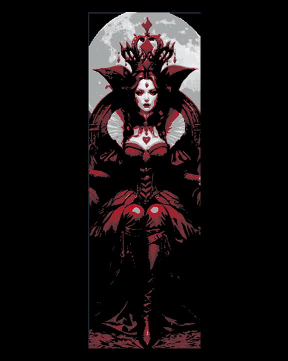 The Red Queen - Set of 3 bookmarks 3d model