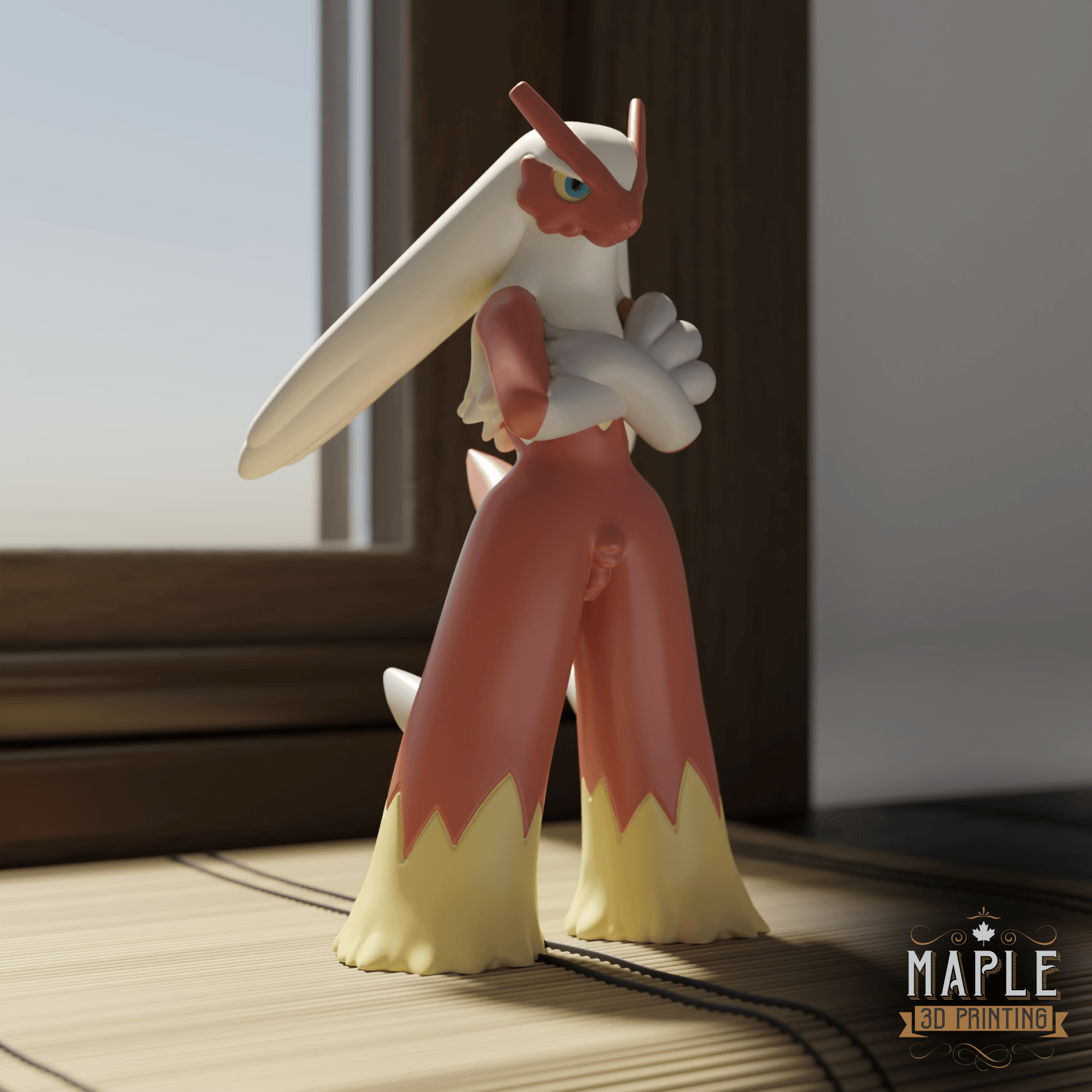 257. Blaziken - Basic & Ornamental - Pokemon 3d model
