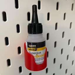 30mm Round Bottle Holder for Skadis 3d model