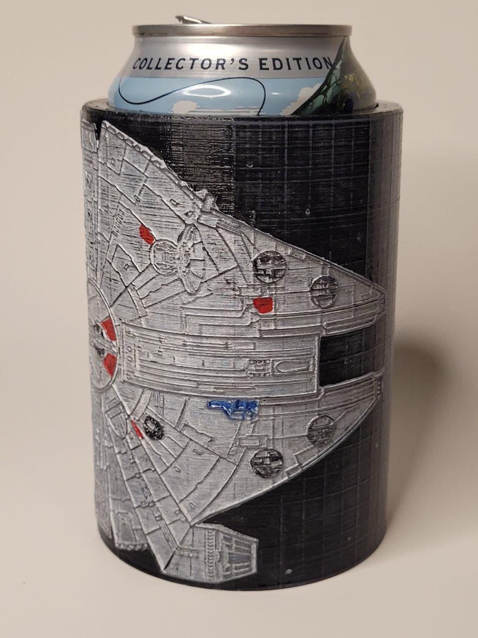 Millenium Falcon - Han Solo Beer Can Holder 3d model