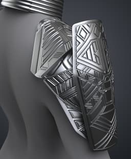 Dora Milaje Armor – Wakanda Forever 3d model