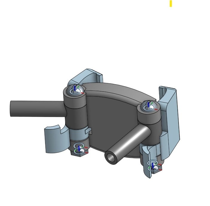 Shower Caddy Cloth Holder - Assembly - 3d model