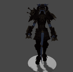 Chill the Shaman Tiefling v2 3d model