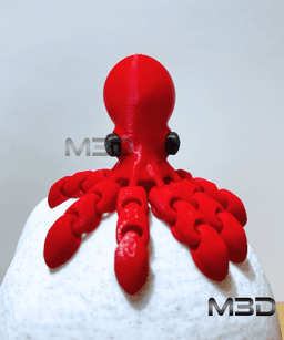 Mini Flexi Abyss Octopus / no supports / 3mf included 3d model