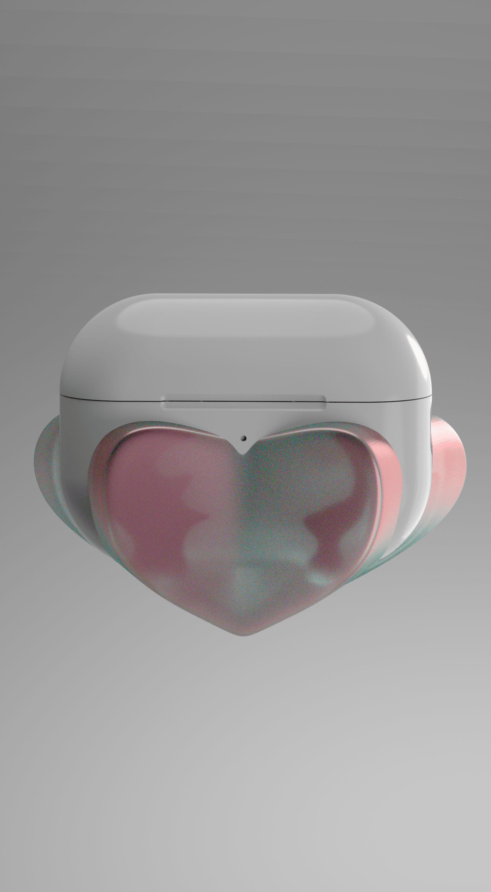 Heart AIRPODS PRO 1/2 CASE 3d model