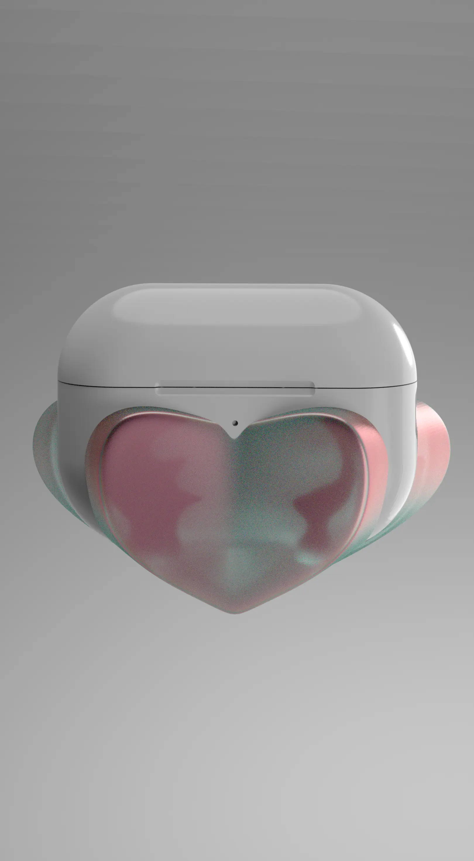 Heart AIRPODS PRO 1/2 CASE 3d model