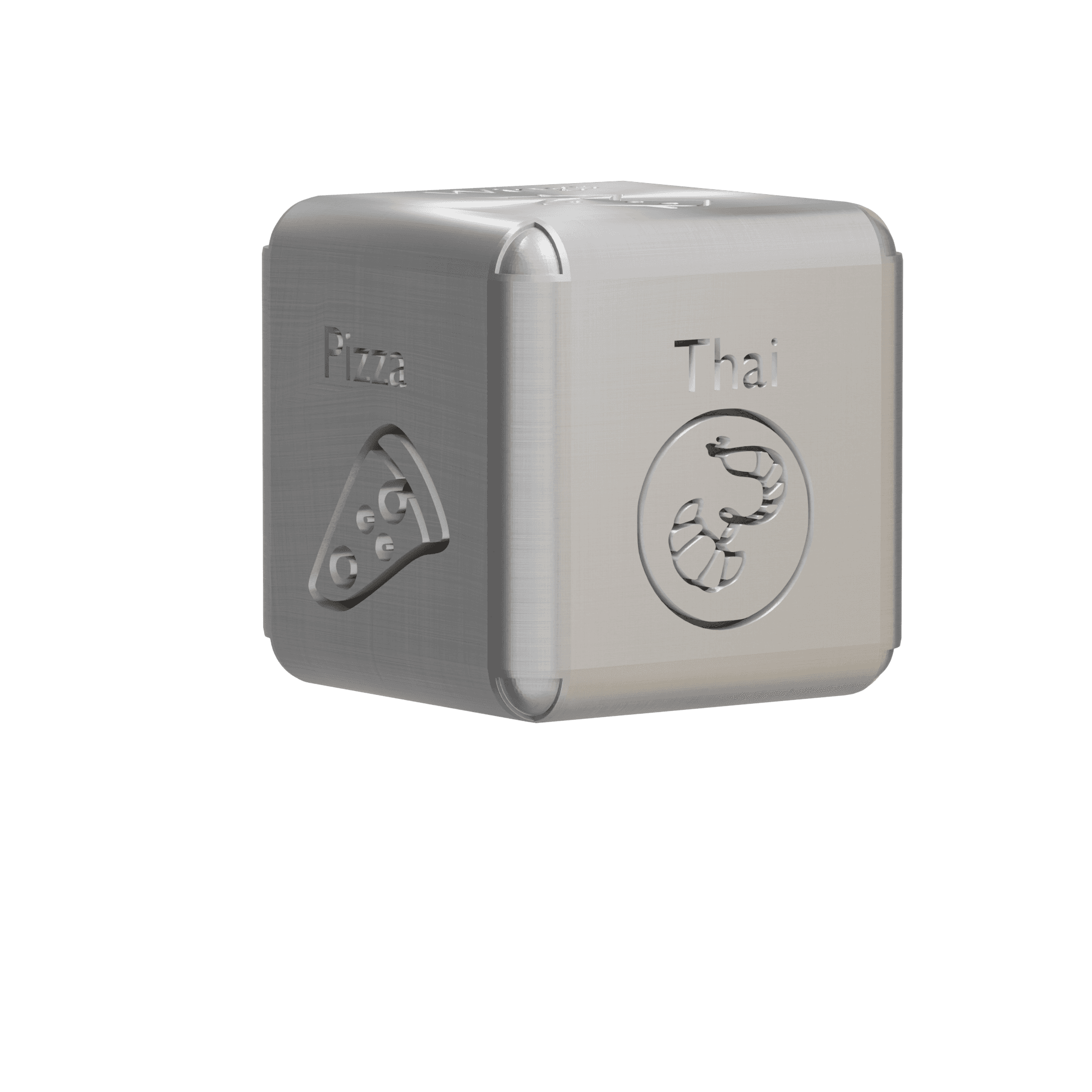 Food Dice 3 3d model