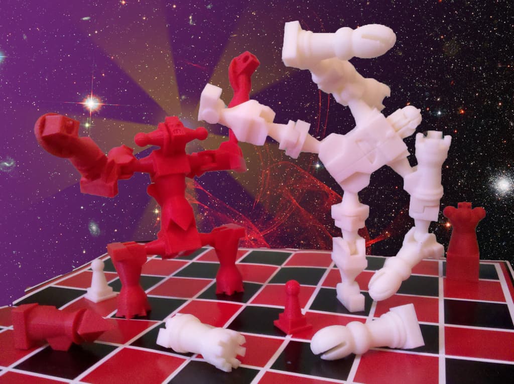 Chessbot Monster (Formerly Action #Chess) 3d model