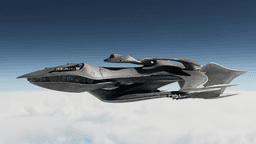 PROJECT MANTARAY STARSHIP FOR 3D PRINT 3d model