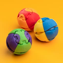 Zorbles - Ultimate Squishy Clicker Fidget with Carrying Case 3d model