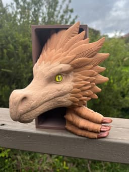 Same model, now painted. 3d model