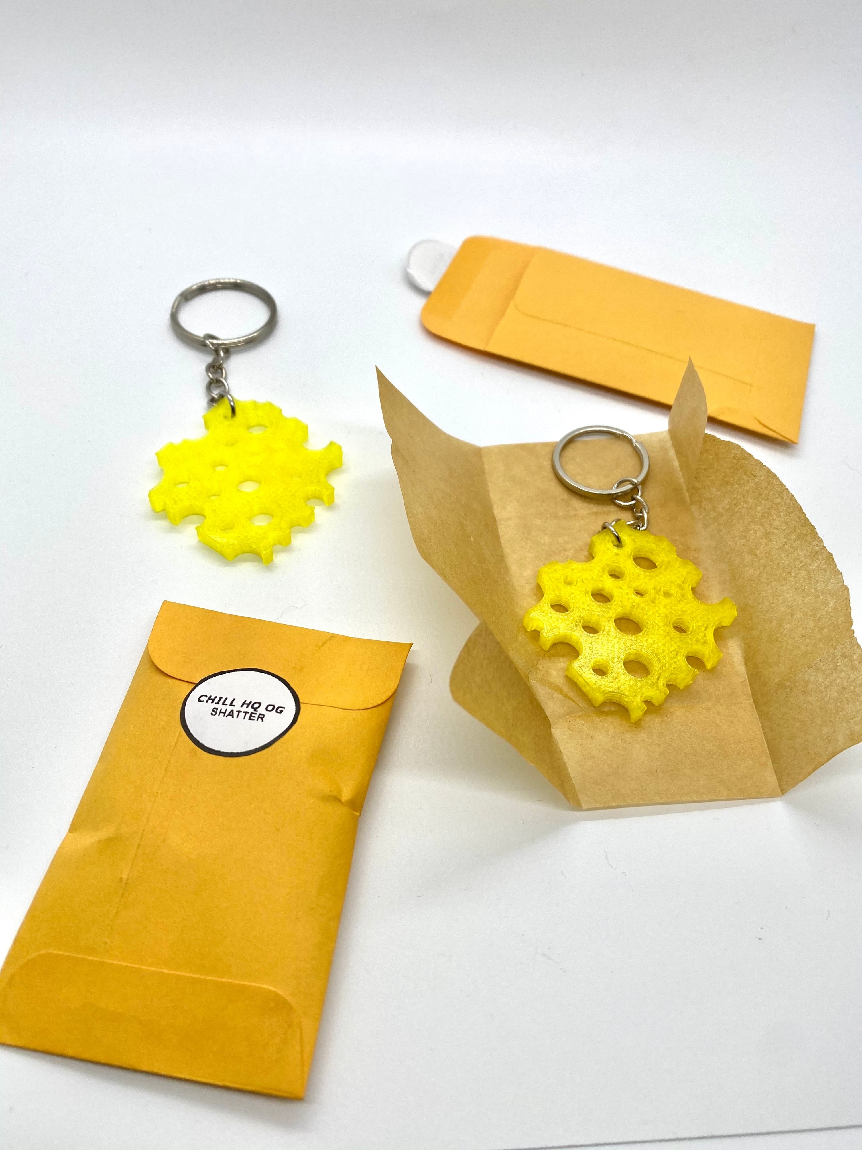 Shatter Keychain 3d model
