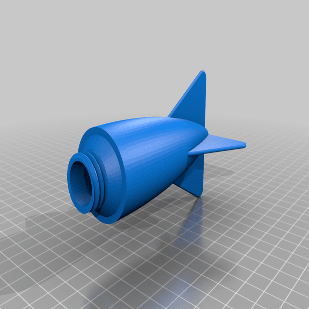 Hollow Pool Torpedo 3d model