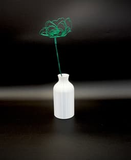 Camellia – 3D Printed Art Flower 3d model