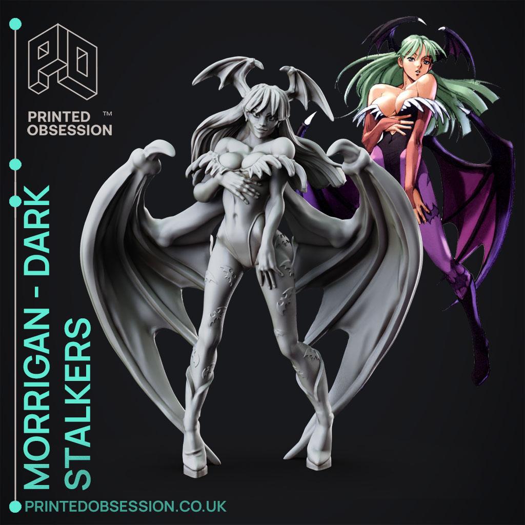 Morrigan - Darkstalkers - Anime Fanart 3d model