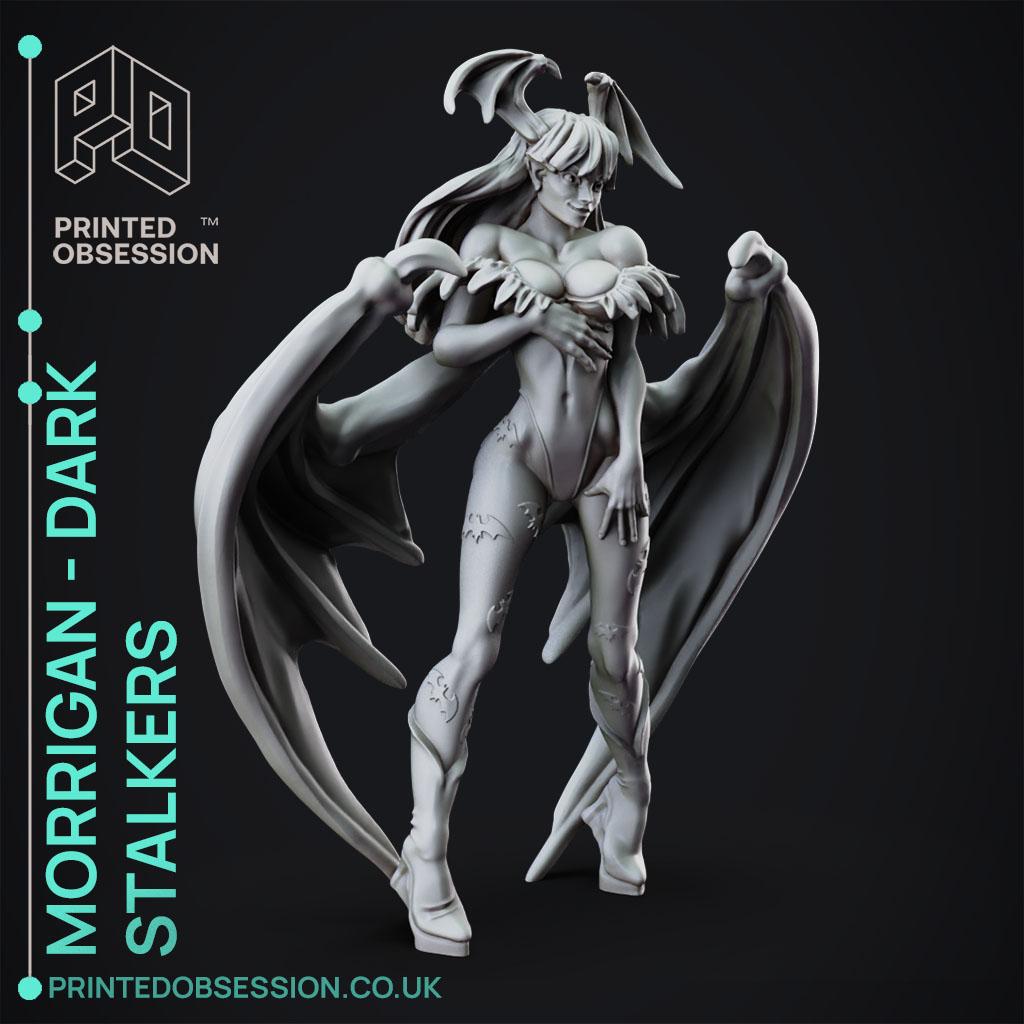 Morrigan - Darkstalkers - Anime Fanart 3d model