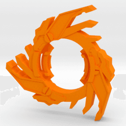 BEYBLADE CYBER DRANZER | COMPLETE | ANIME SERIES 3d model