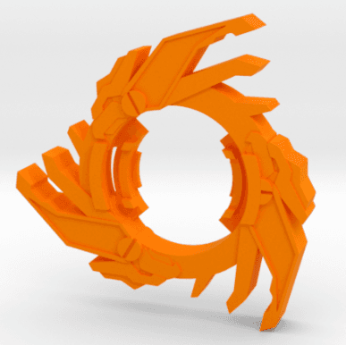 BEYBLADE CYBER DRANZER | COMPLETE | ANIME SERIES 3d model