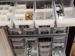BOX DIVIDER - Various box / drawer dividers for small part organizer - fast print 3d model